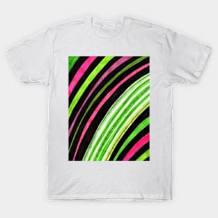 Pink And Green Rainbow T-Shirt